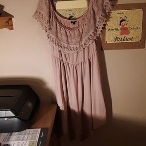 Womens Torrid Crocheted Lace Dress